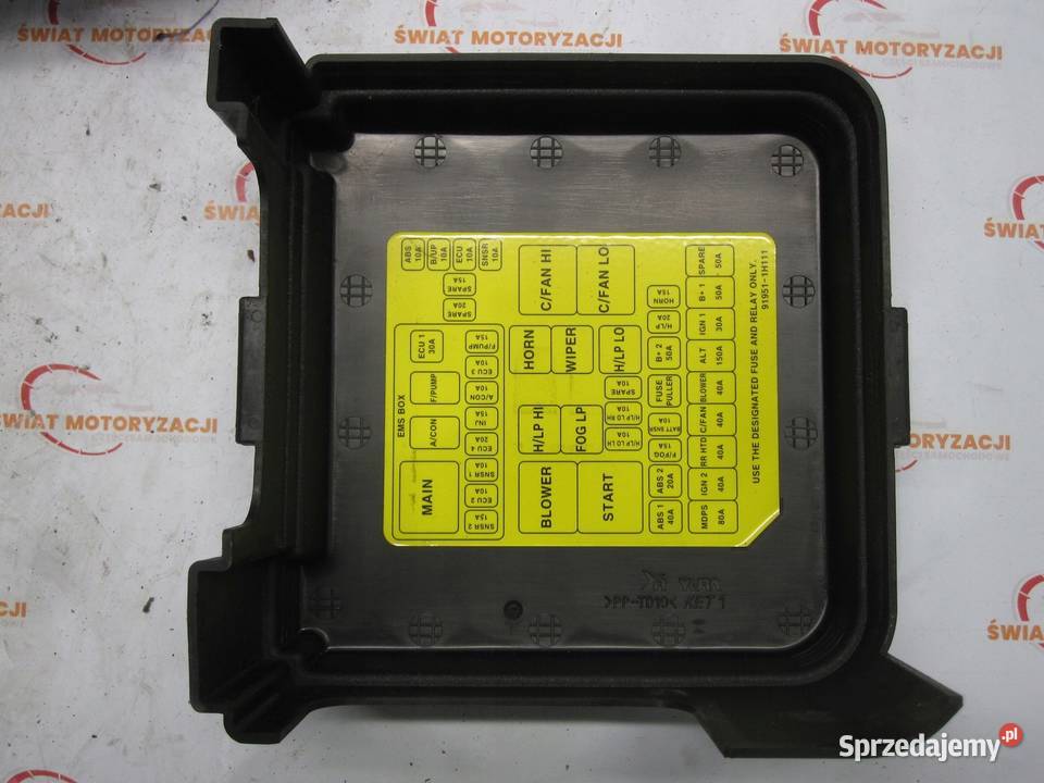 KIA CEED I LIFT 11r skrzynka bezpieczników świętokrzyskie Kielce