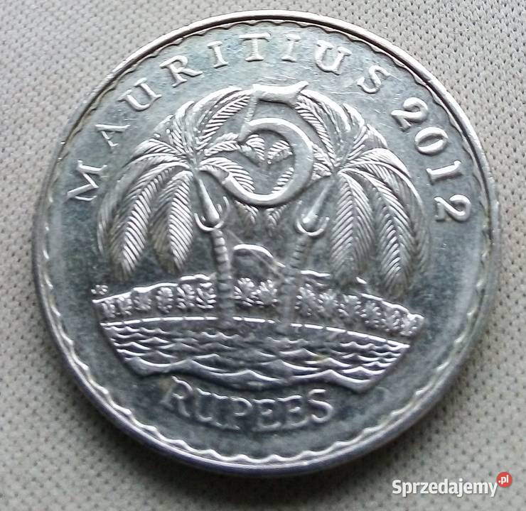MAURITIUS 5 RUPEES 2012 r mazowieckie Legionowo