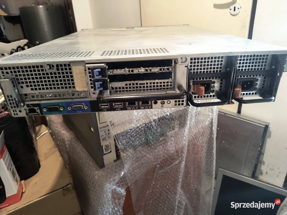 Serwer Dell PE2950 2x CPU 3GHz 16GB 2x psu iDrac Liczba rdzeni procesora 4 Kraków