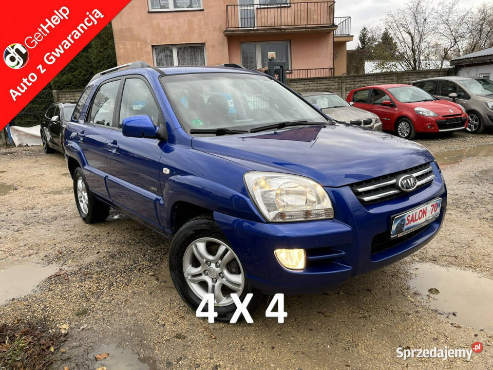 Kia Sportage 2.0 1wł 4x4 Skóry Climatronic Alu El szyby Bez Rdzy Stan BDB …