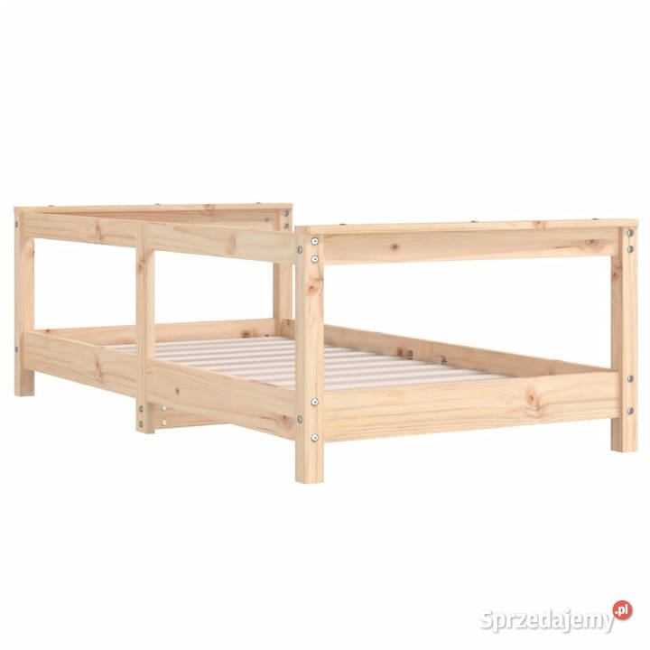 Rama łóżka dziecięcego 70x140 drewno sosnowe Warszawa