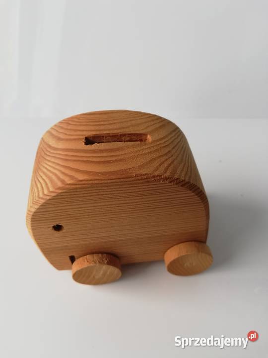 drewniana skarbonka słoń Lublin sprzedam
