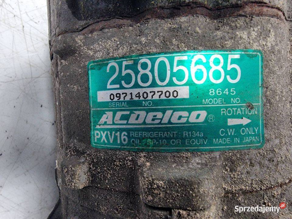 SPRĘŻARKA KLIMATYZACJI CHEVROLET HHR 25805685 Lipno