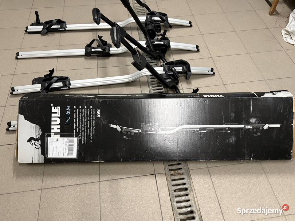 Bagażnik dachowy Thule WingBar 4 uchwyty śląskie sprzedam