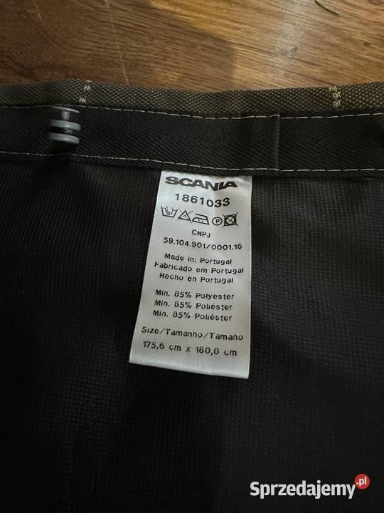 Zasłonki firany scania R komplet mazowieckie Mława