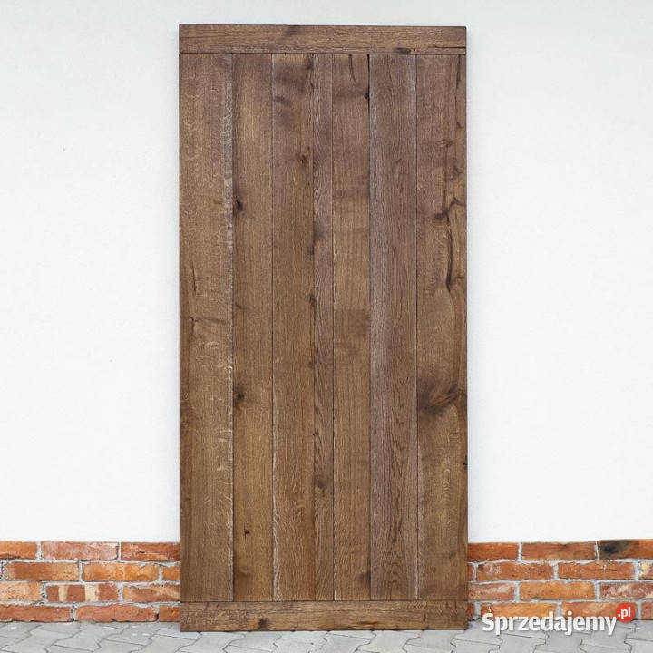 Drzwi BARN 100x210 Olej Brąz świętokrzyskie Chmielnik