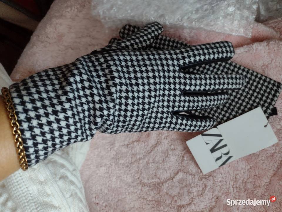 ZARA Ekskluzywne rękawiczki biznesowe z Madrytu Kraków