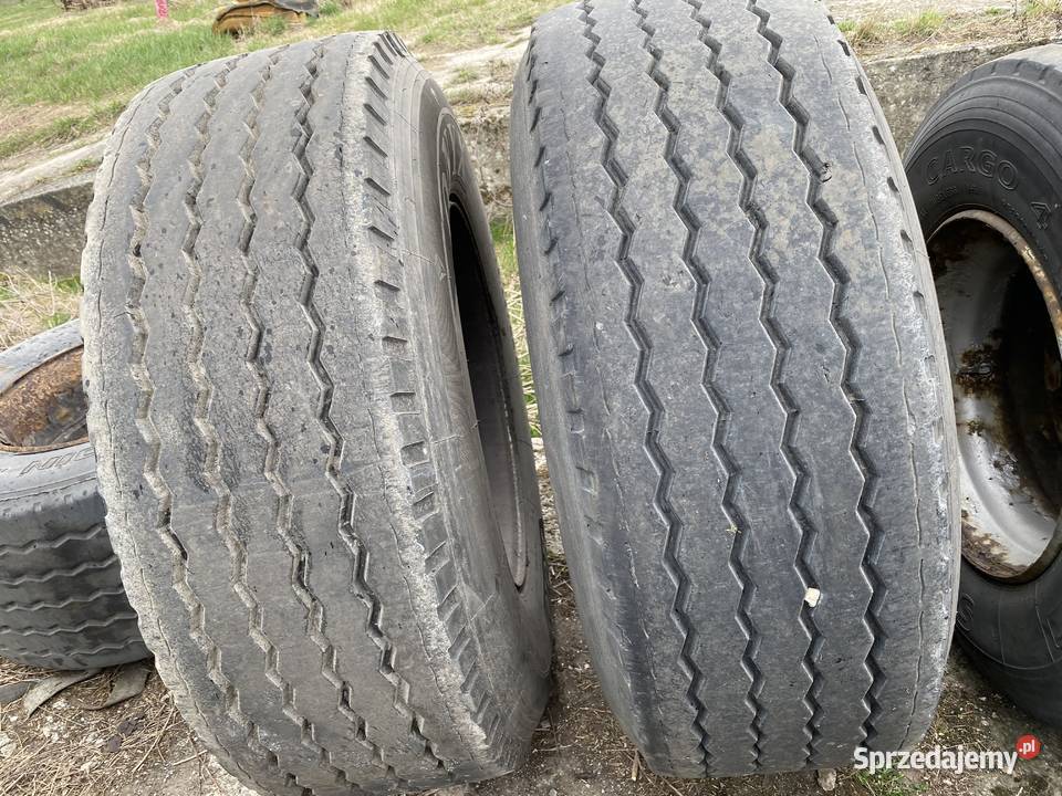 Koła naczepowe 38565R225 DOT 1018 Dużo bieżnika Motoryzacja dolnośląskie Żmigród