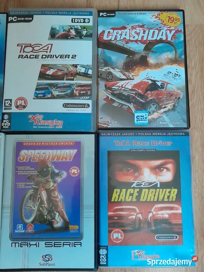 Różne gry na PC CDRom Polkowice