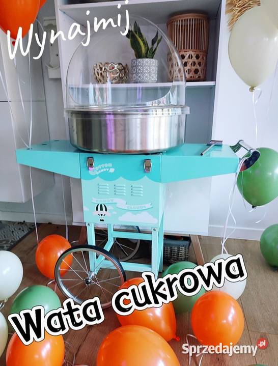 Wynajem maszyna do waty cukrowejwata cukrowa wielkopolskie Poznań