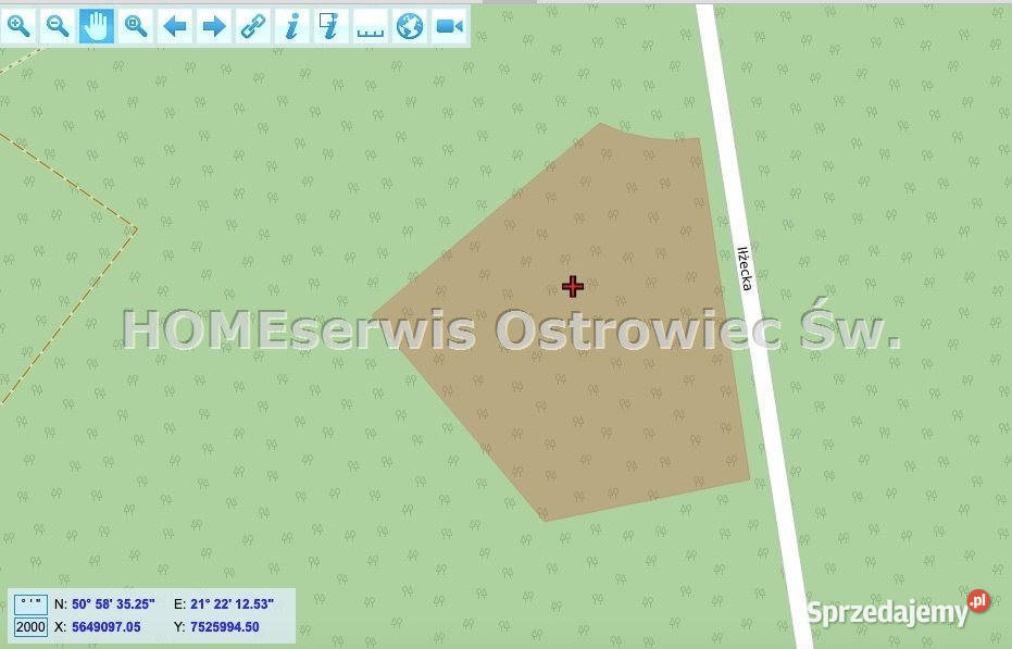 Działka 4100m2 Ostrowiec Świętokrzyski