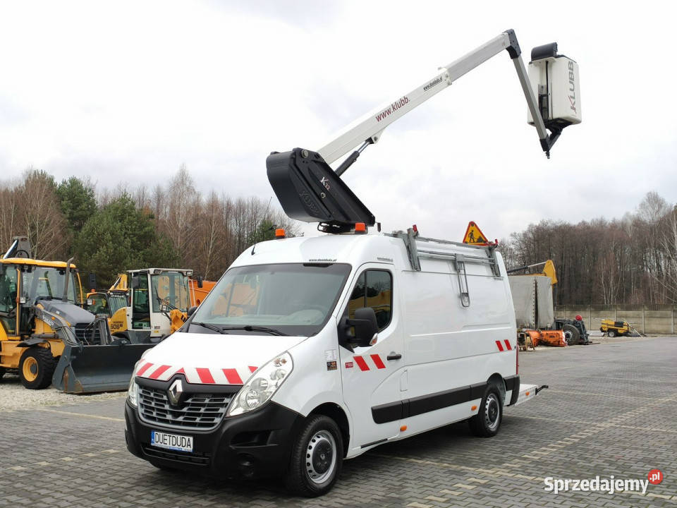Renault Master Zwyżka Podnośnik Koszowy KAT B Do 142000km Motoryzacja Widełki