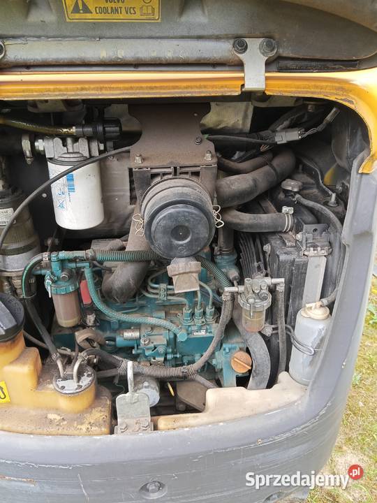 Minikoparka VOLVO EC15C R2018 MG 2750 4 łyżki Nowołoskoniec
