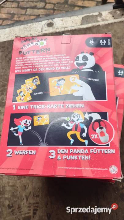 Panda Feeding Forbidden Party Game firmy Mattel