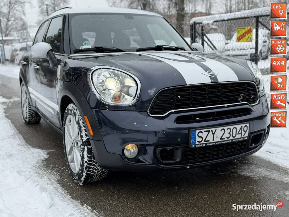 Mini Countryman 16 ALL4 4x4 Navi XENON panorama komputer pokładowy Łodygowice