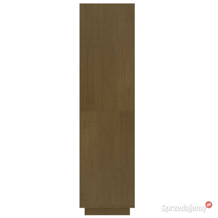 Regałprzegroda miodowy brąz 60x35x135 drewno Warszawa