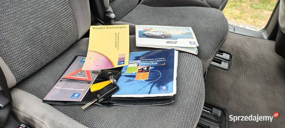Peugeot 807 Zarejestrowany na 8 osób klimatronik kujawsko-pomorskie Wałdowo Szlacheckie