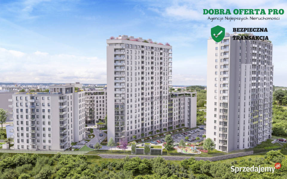 Odbiór teraz 3pok 655m2 taras 76m2 morza Gdańsk