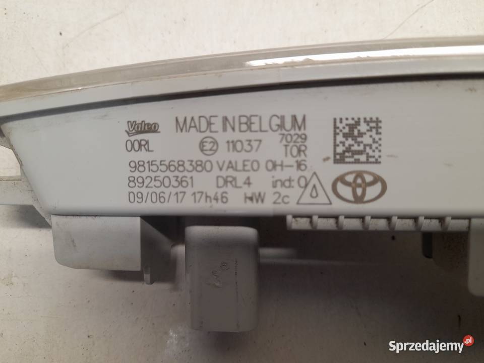 TOYOTA AYGO II HALOGEN DRL LED LEWE PRAWE osobowe Goleniów