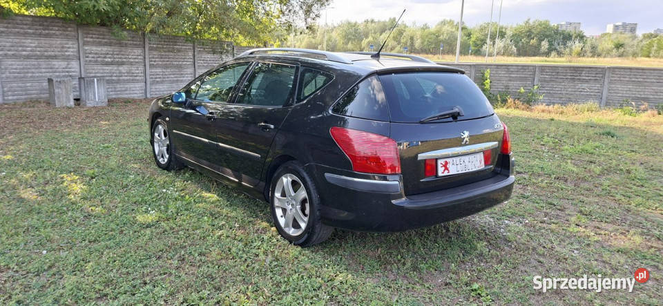 Peugeot 407 SW 20b 136 zadbany i serwisowany światła przeciwmgielne Lublin