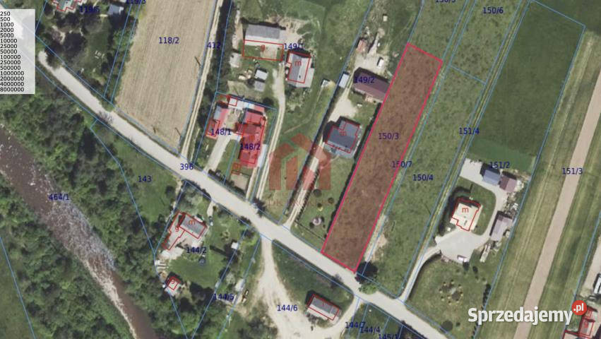 Grunt Krempna 2100m2 sprzedam