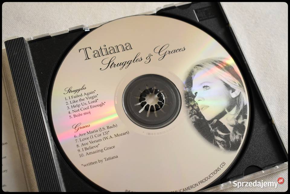płyta CD z muzyką TATIANA Struggles Graces Płock