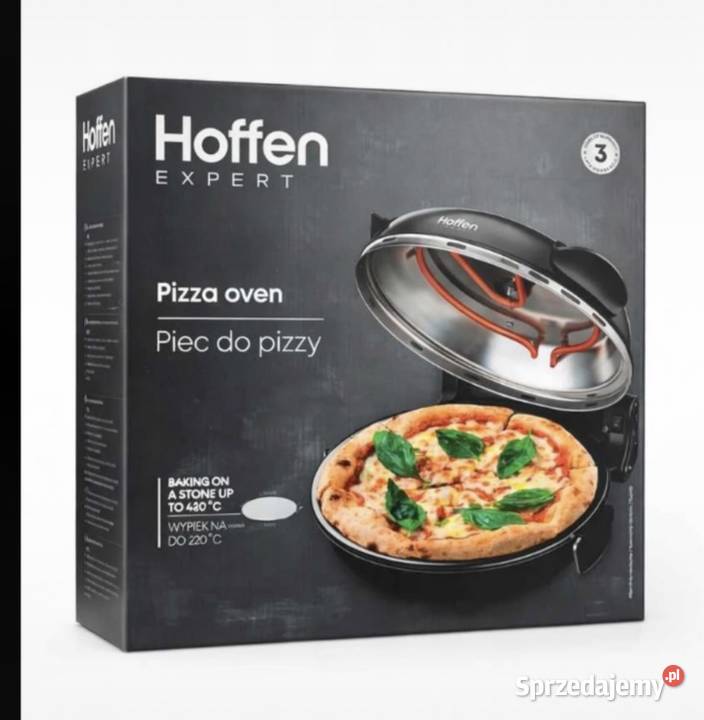 Piec do pizzy 1200 W Nisko