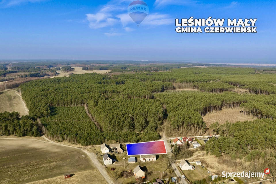 Działka lesie z warunkami zabudowy Nieruchomości sprzedam