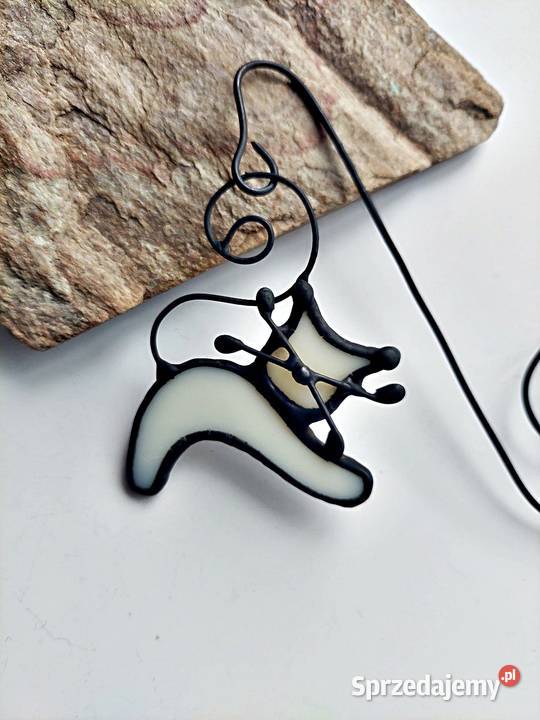 zakładka do książki kotka Bianca witraż śląskie Piekary Śląskie