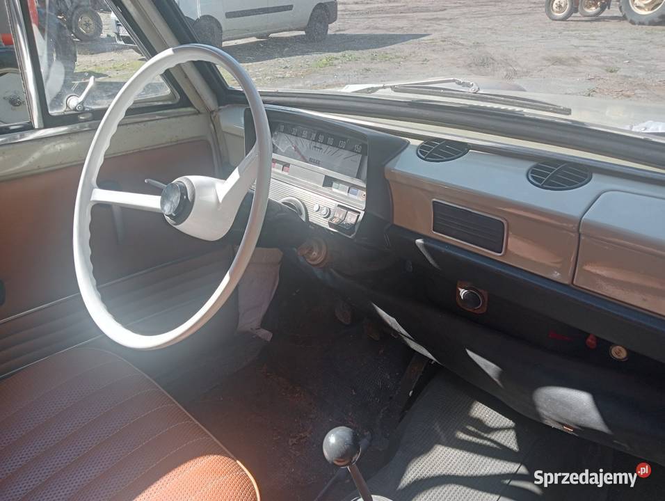 Fiat 1100 zabytek 1967r dolnośląskie Pieszyce