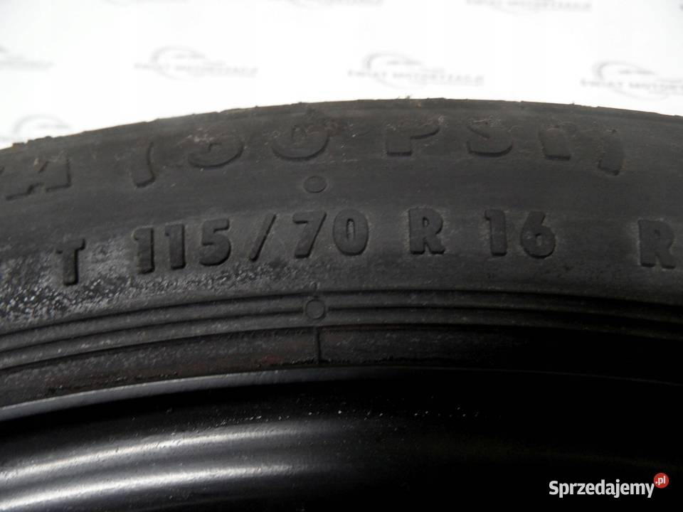 OPEL VECTRA C koło dojazdowe 1157016 92M 5x110 świętokrzyskie
