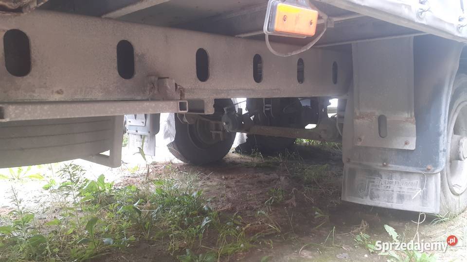 Przyczepa tandem kontener laweta do słomy lubuskie Piotrowice