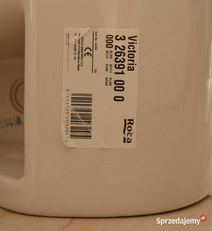 Umywalka łazienkowa ścienna ceramiczna Roca Akcesoria łazienkowe Straszyn sprzedam