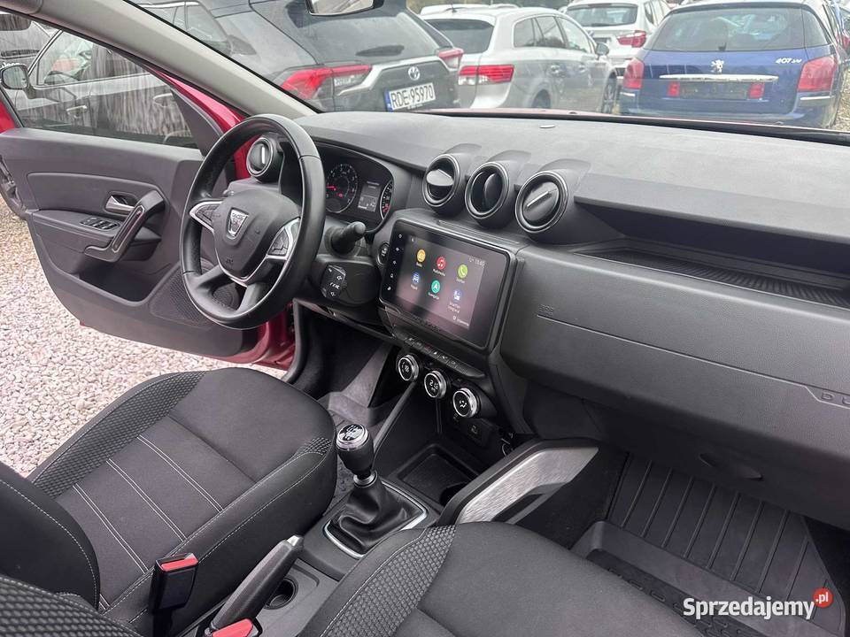 Dacia Duster 2022 13 Benzyna 130 Faktura vat 23 komputer pokładowy Ładna