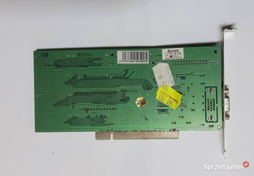 Karta graficzna S3 VirgeDX FVGAPS342E PCI VGA Karty graficzne Sadów