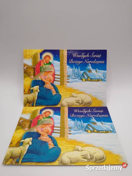 Kartka świąteczna Boże Narodzenie zestaw 9 Pan