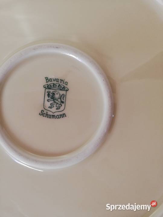Patera Schumann porcelana ecru średnica30 małopolskie Gorlice