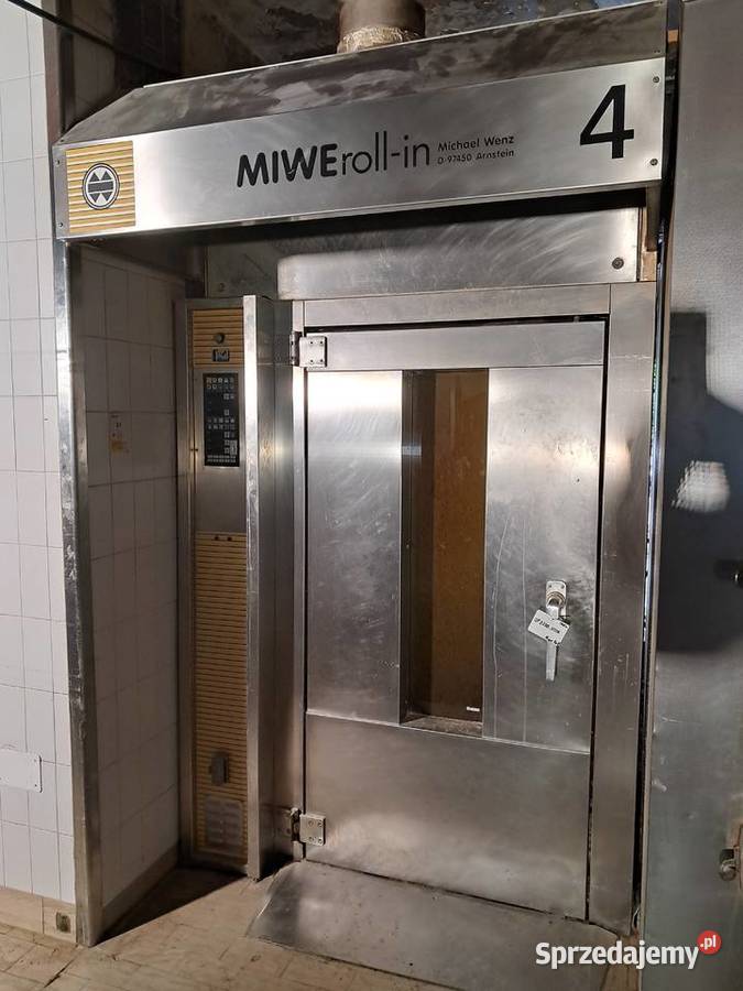 Piec piekarniczy wózkowy obrotowy Miwe Roll In Rzeszów