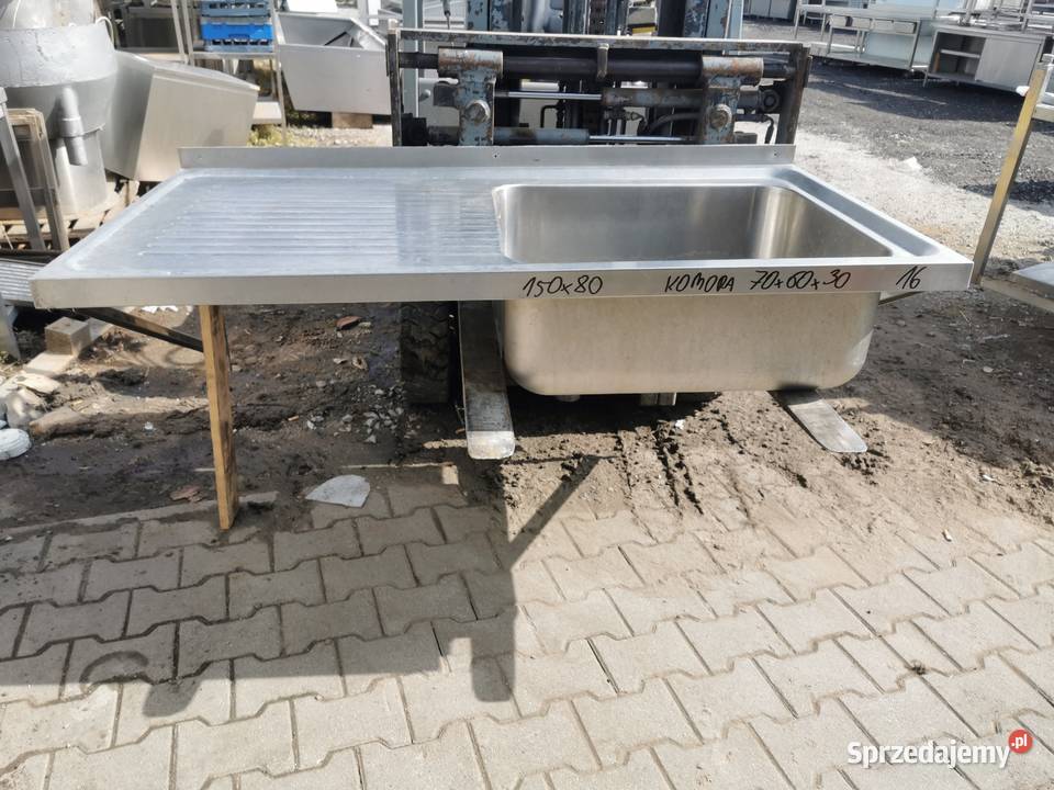 Zlew wiszący 150x80 kom 70x60x30 16 wielkopolskie Krotoszyn