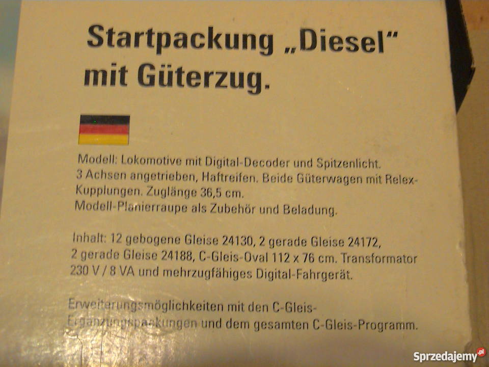 Kolejka elektryczna cyfrowa Marklin 29154 Modelarstwo