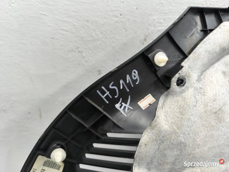 BOCZEK BAGAŻNIKA PRAWY FX II QX70