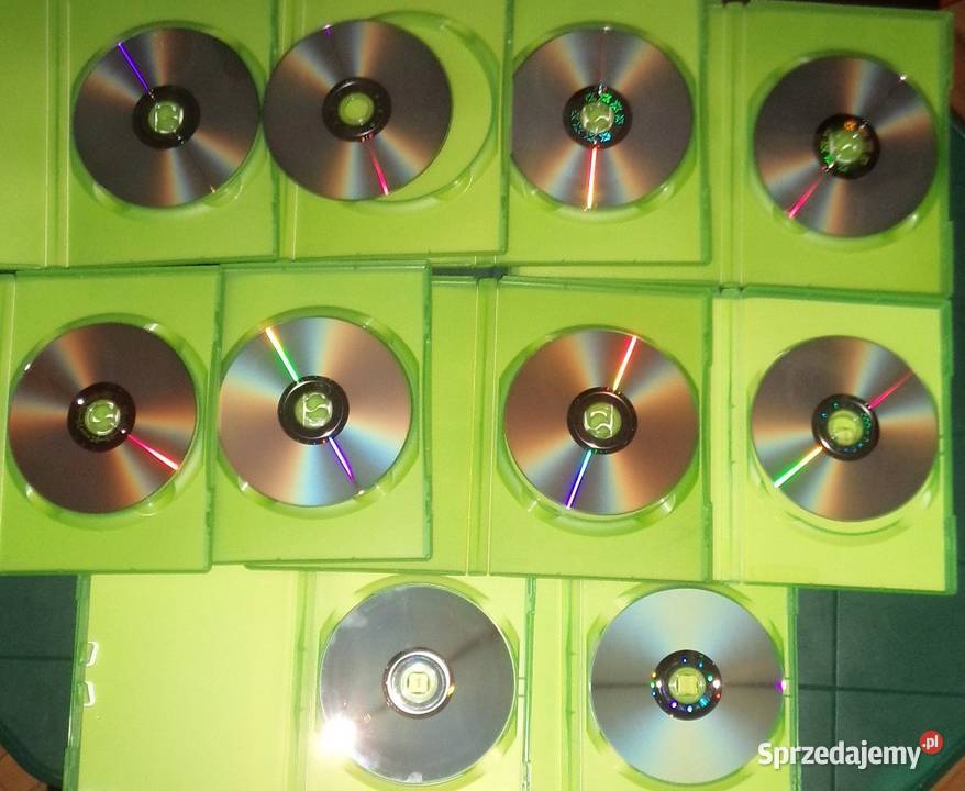 10x DVD XBOX magazine ufficiale DEMO 20032005 Xbox Rzeszów