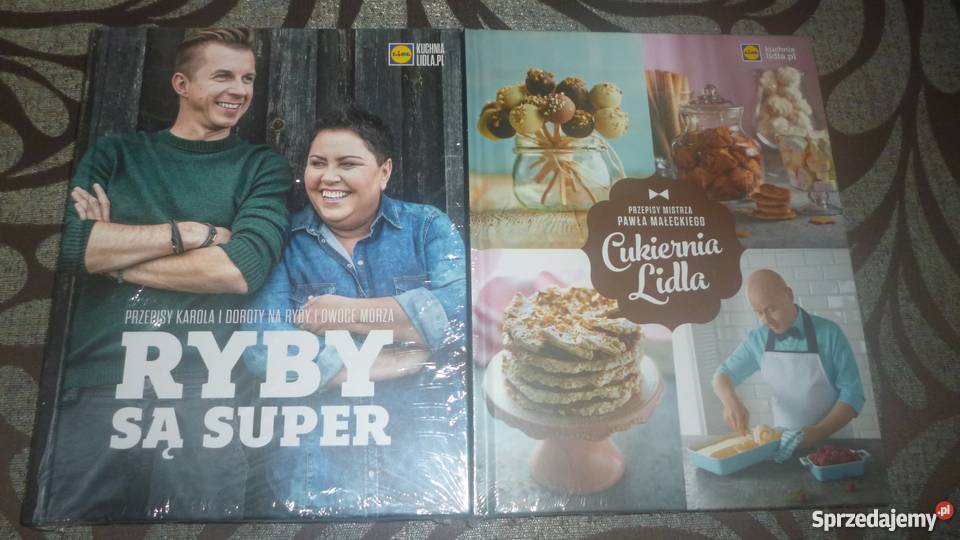 Książki kucharskie Cukiernia Lidla Ryby są super śląskie Bielsko-Biała
