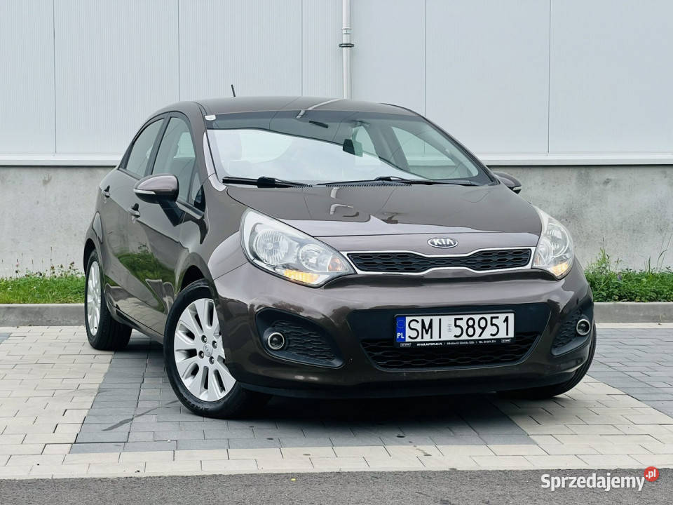 Kia Rio 12 benz 86 Gwarancja III 2011 VAT marża