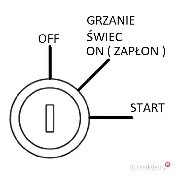 Stacyjka Yanmar EF352TEF453T 62510019 Tajęcina sprzedam