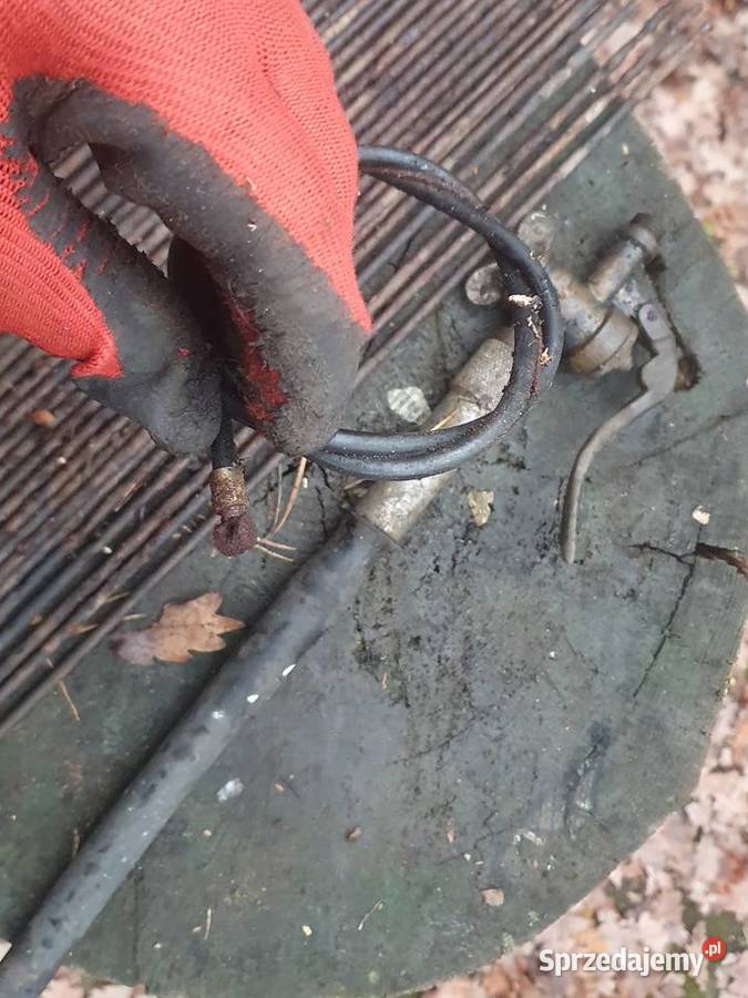 Stara linka w pancerzu końcówka grzybek rowerów