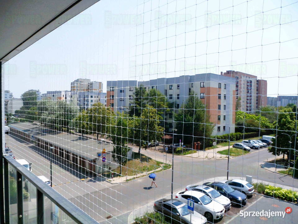 Montowanie siatki przed ptakami na balkon mazowieckie Warszawa
