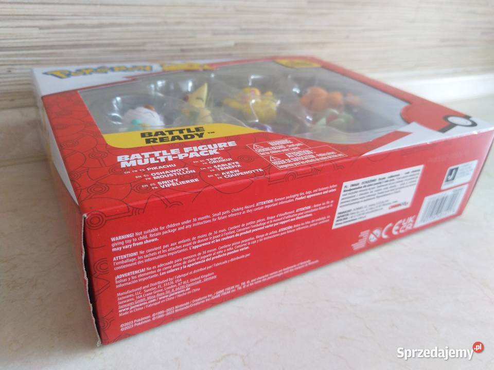 NAJTANIEJ Figurki Pokemon 6 Sztuk Zestaw Wysyłka Zabrze