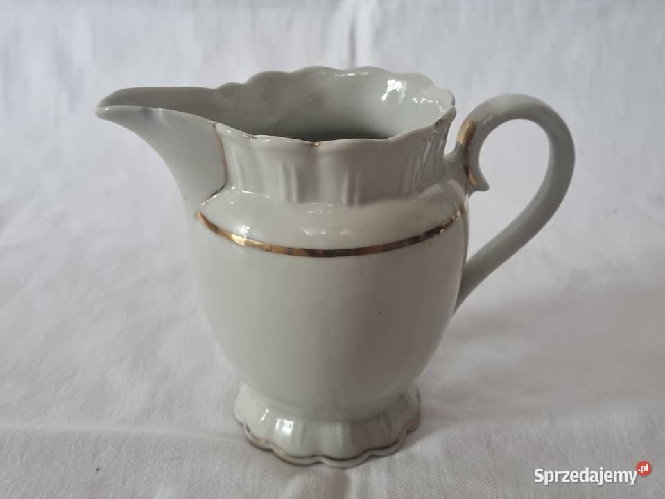 Porcelanowy mlecznikdzbanek Roschtzer Porzella Porcelana i szkło Warszawa
