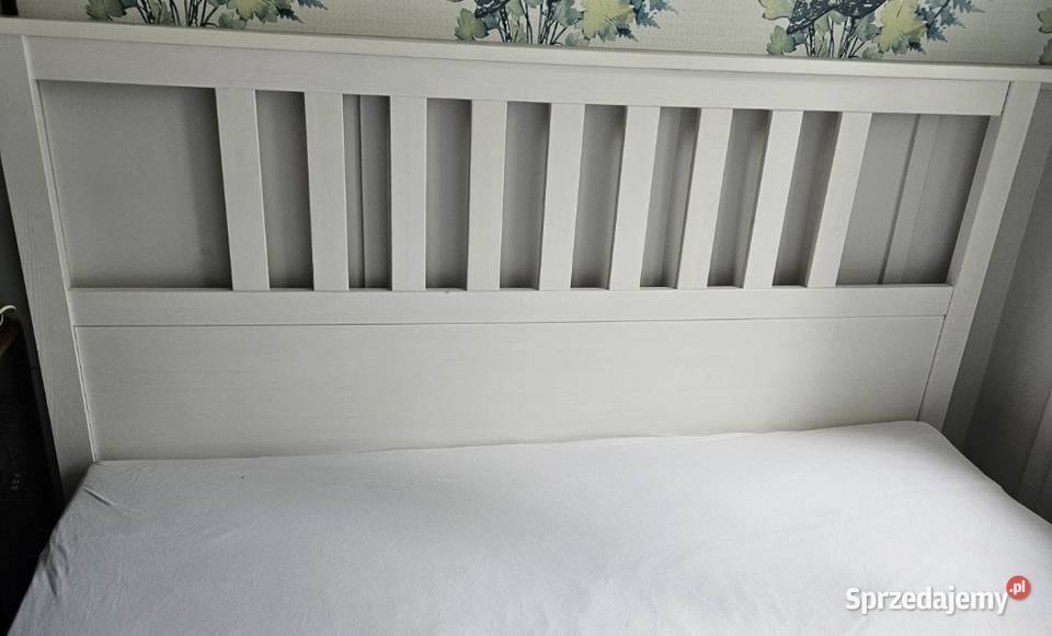 Dowóz Łóżko Hemnes Ikea 160x200 drewniane białe 200cm Łóżka i materace Świdnik sprzedam